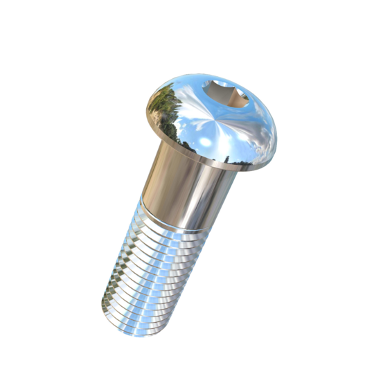 Titanium 1-8 X 3-1/4 UNC Button Head Socket Drive Allied Titanium Cap Screw